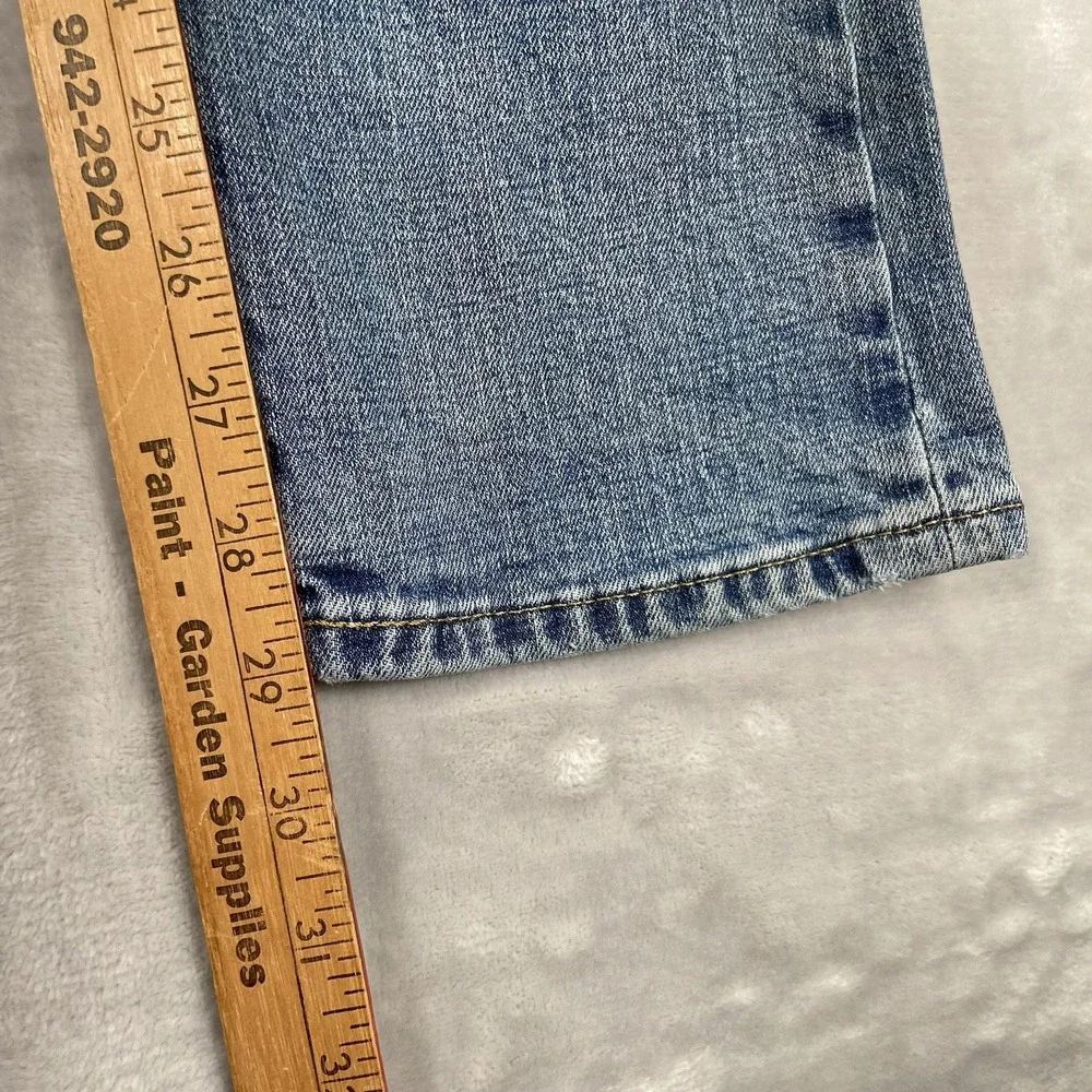 Polo Ralph Lauren Jeans men's 33x29 Sullivan Slim Fit Denim Blue Distressed